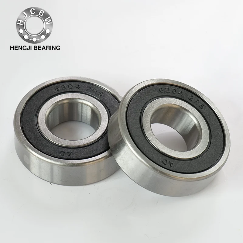 6204 2RS single Groove Ballings Deep Groove Ballings